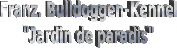 Exquisite Liebhaberzucht von
Franz�sischen Bulldoggen